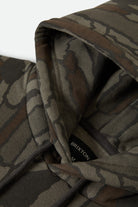 Men's Void Hunter Hoodie in the color Bark Camo - Additional Laydown image