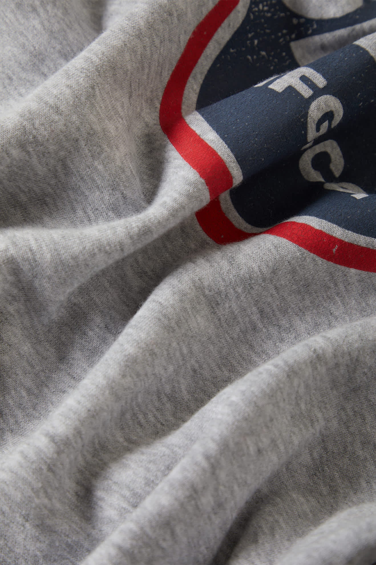 Men's Genuine Quality Hoodie in the color Gunmetal Heather - Additional Laydown image