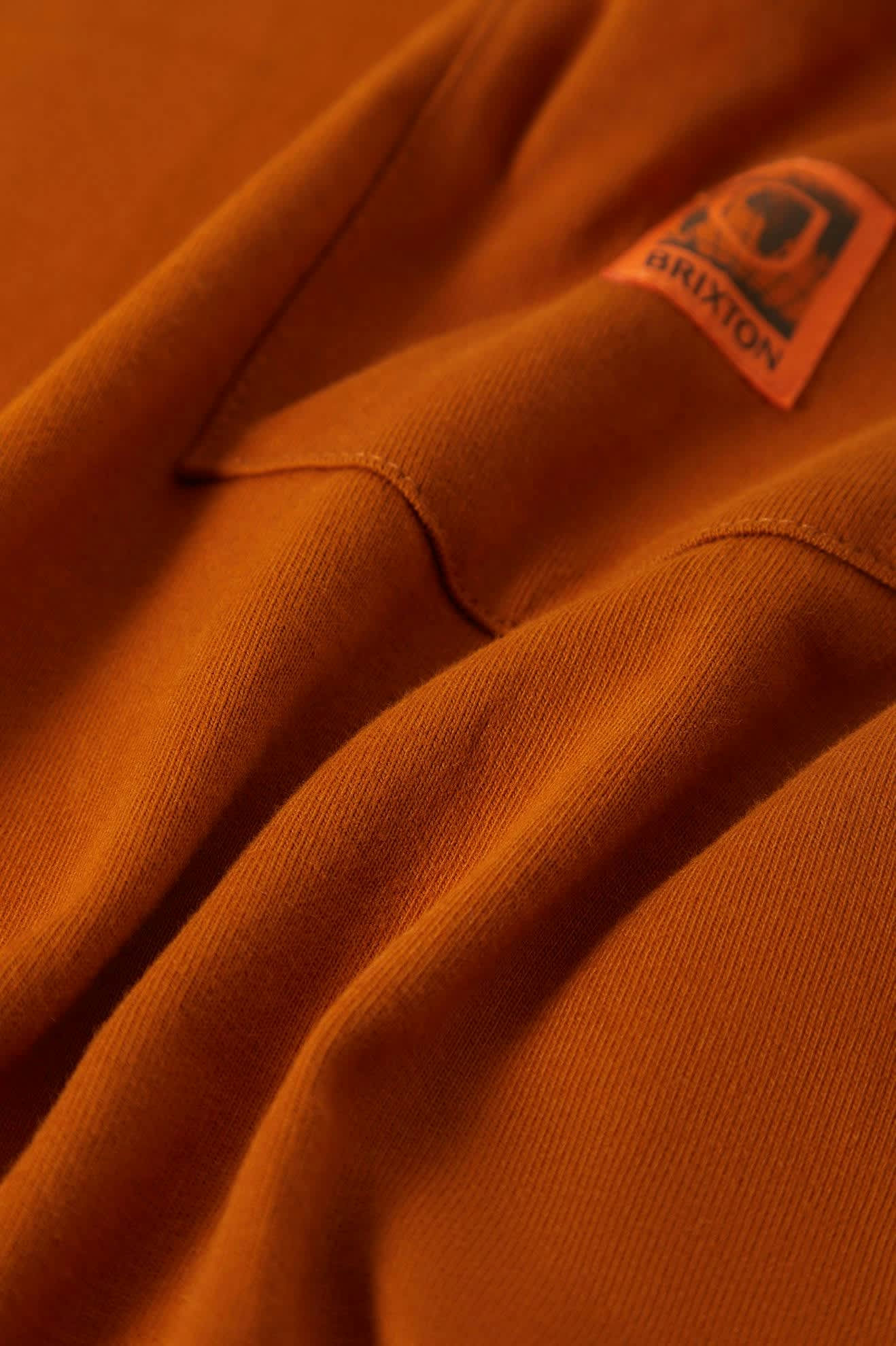 Men's Union Heavyweight S/S Boxy Pocket T-Shirt in the color Rustic Caramel - Additional Laydown image