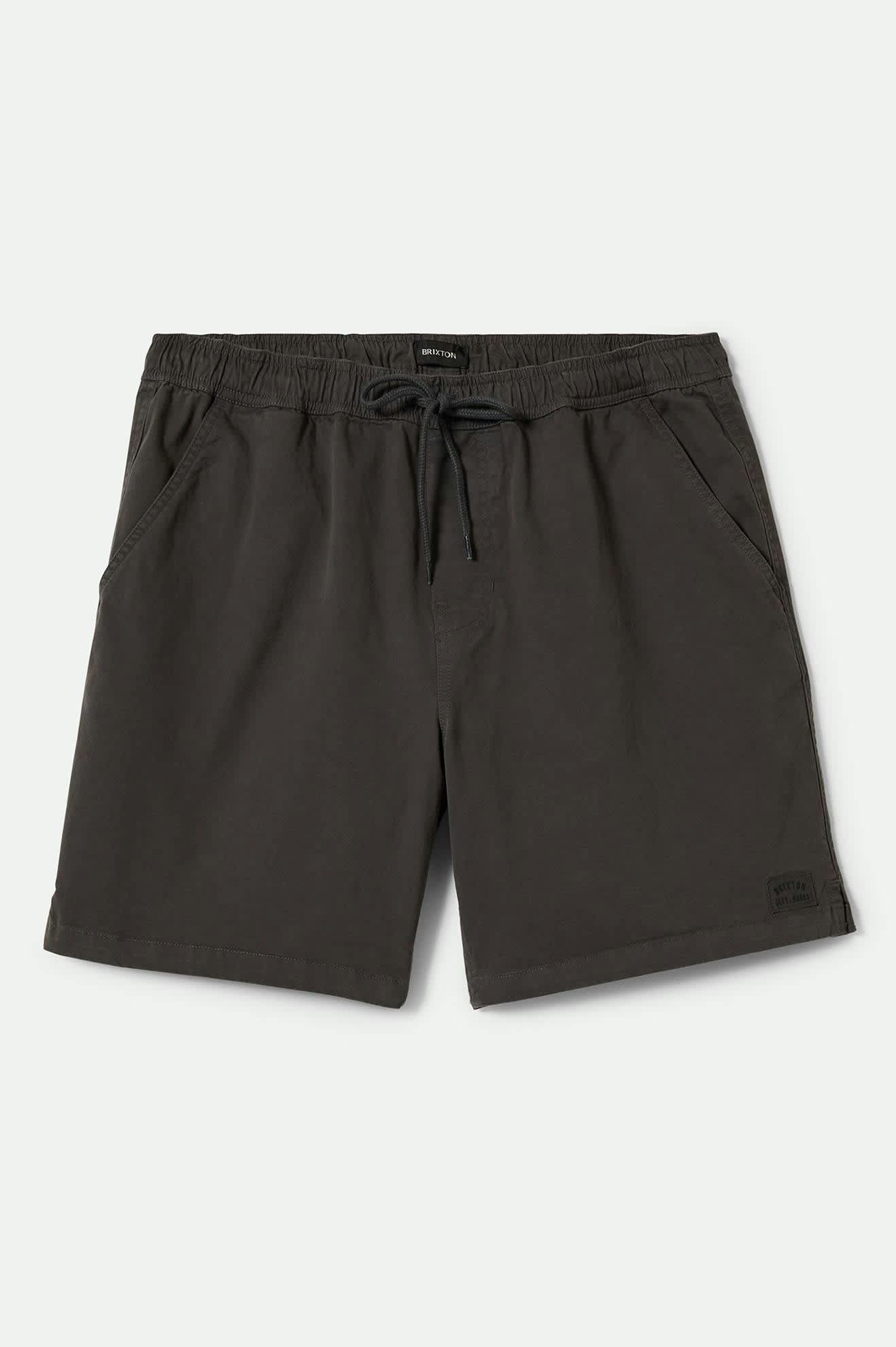 Men's Everyday Vintage Wash Short in the color Washed Black - Front Product View
