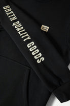 Men's Woodburn Hoodie in the color Black - Additional Laydown image