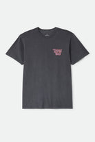 Men's Rockton Standard T-Shirt in the color Black Worn Wash - Front Product View