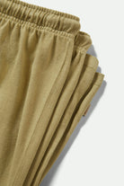 Women's Carefree Organic Garment Dye Lounge Pant in the color Elm - Additional Laydown image