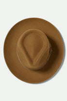 Unisex Swindle Convertabrim Fedora in the color Antique Bronze - Additional Laydown image