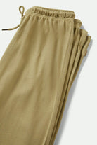 Women's Carefree Organic Garment Dye Lounge Pant in the color Elm - Additional Laydown image
