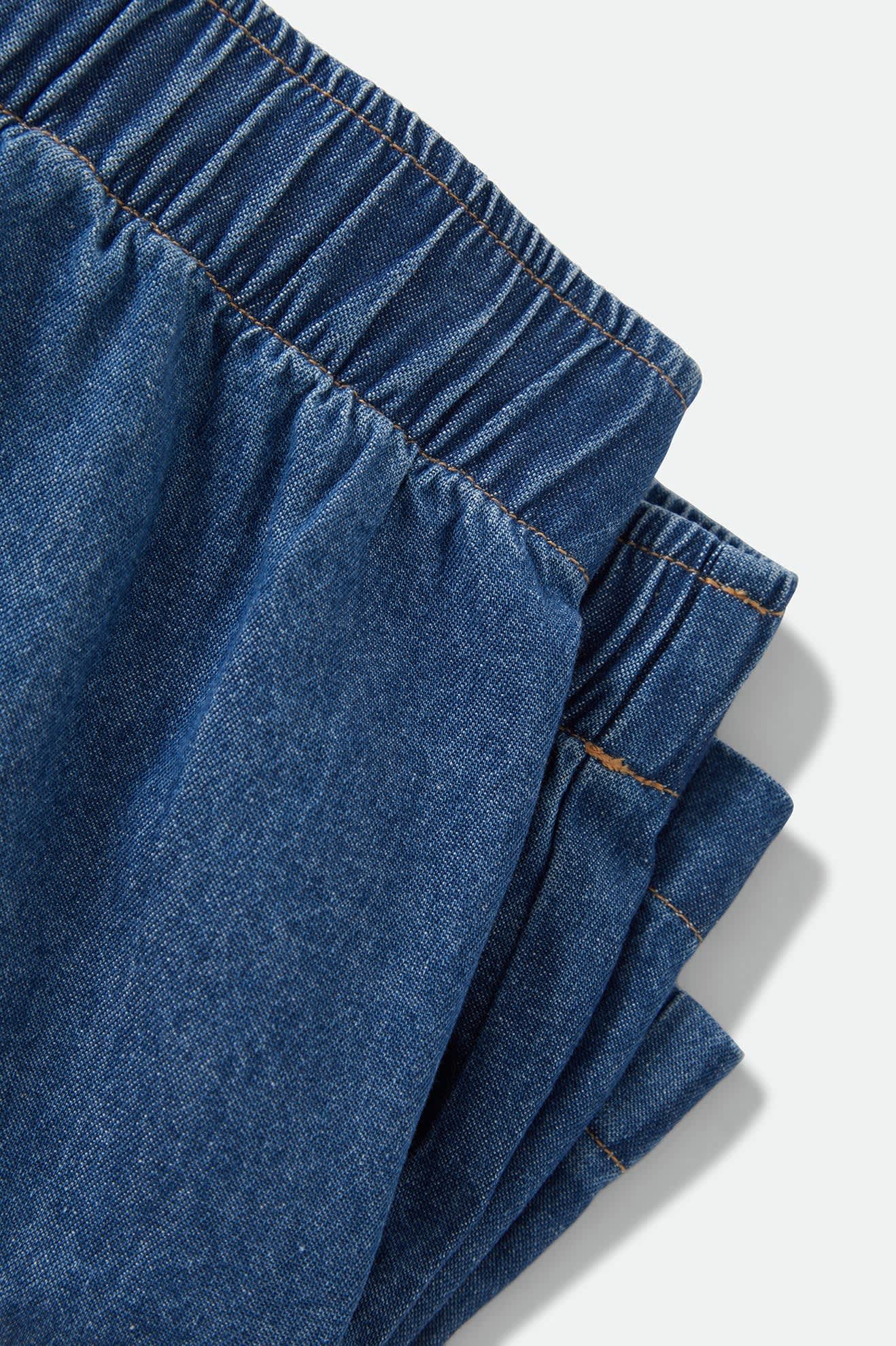 Women's Everyday Women's Short in the color Medium Chambray - Additional Laydown image