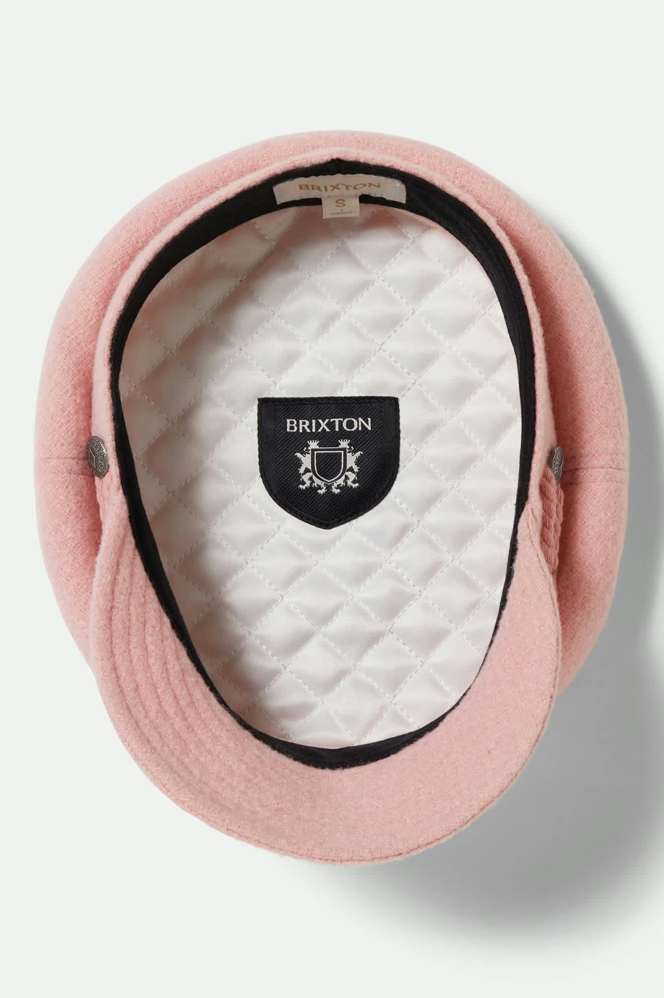 Women's Kayla Cap in the color Soft Pink Boucle - Additional Laydown image