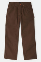 Men's Builders Carpenter Pant in the color Walnut Brown - Front Product View