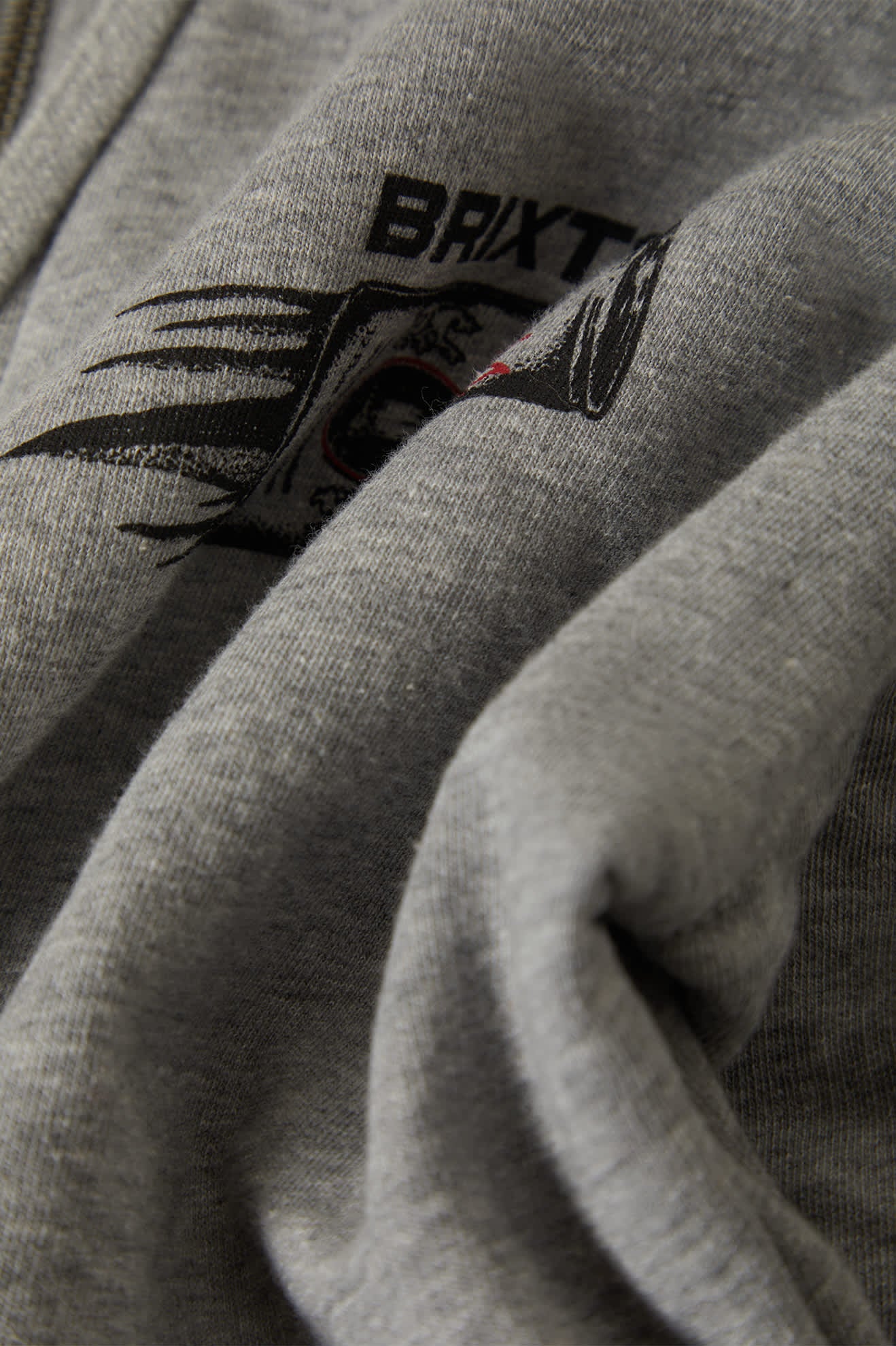 Women's Coors Light Silver Speed Hoodie in the color Heather Grey - Additional Laydown image