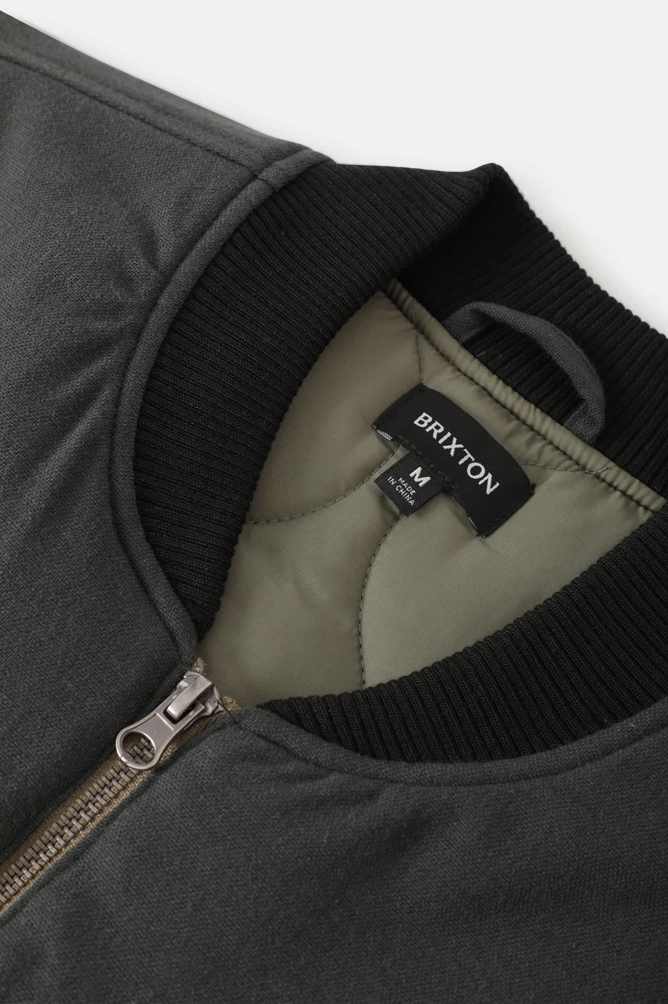 Men's Builders Abraham Reversible Vest in the color Black/Olive Surplus - Additional Laydown image