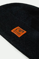 Unisex Union Watch Cap Beanie in the color Black - Additional Laydown image