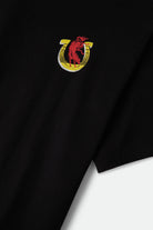 Men's Colt 45 Everytime Short Sleeve Oversized T-Shirt in the color Black - Additional Laydown image