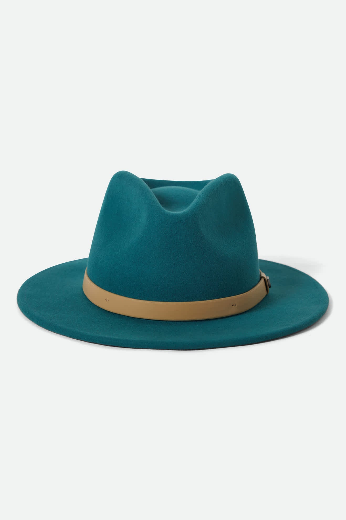 Unisex Messer Fedora in the color Transformative Teal - Additional Laydown image