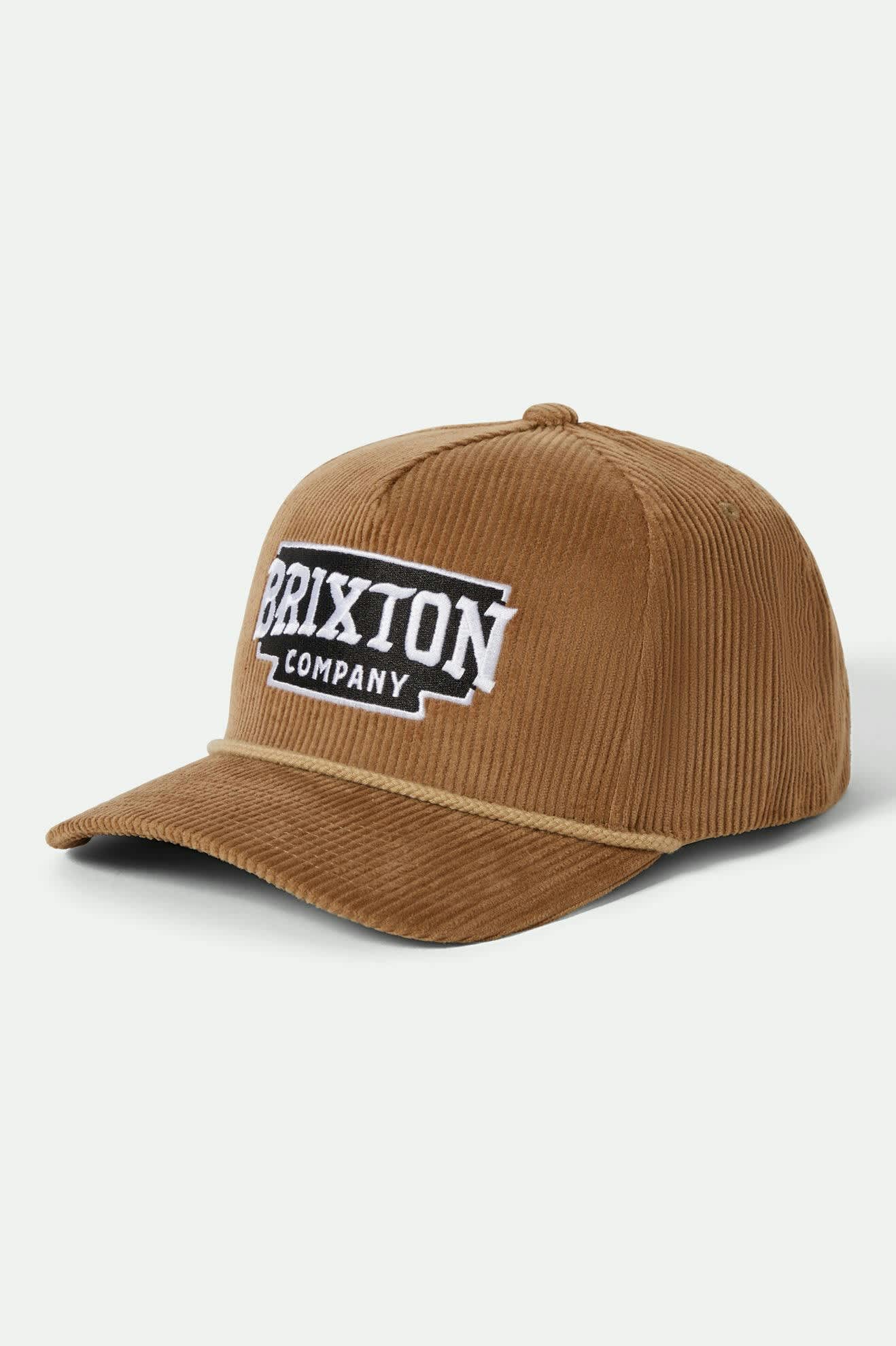 Unisex Pierson Netplus Snapback in the color Sand Corduroy - Front Product View