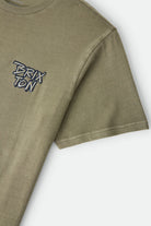 Men's Rockton Standard T-Shirt in the color Olive Surplus Worn Wash - Additional Laydown image