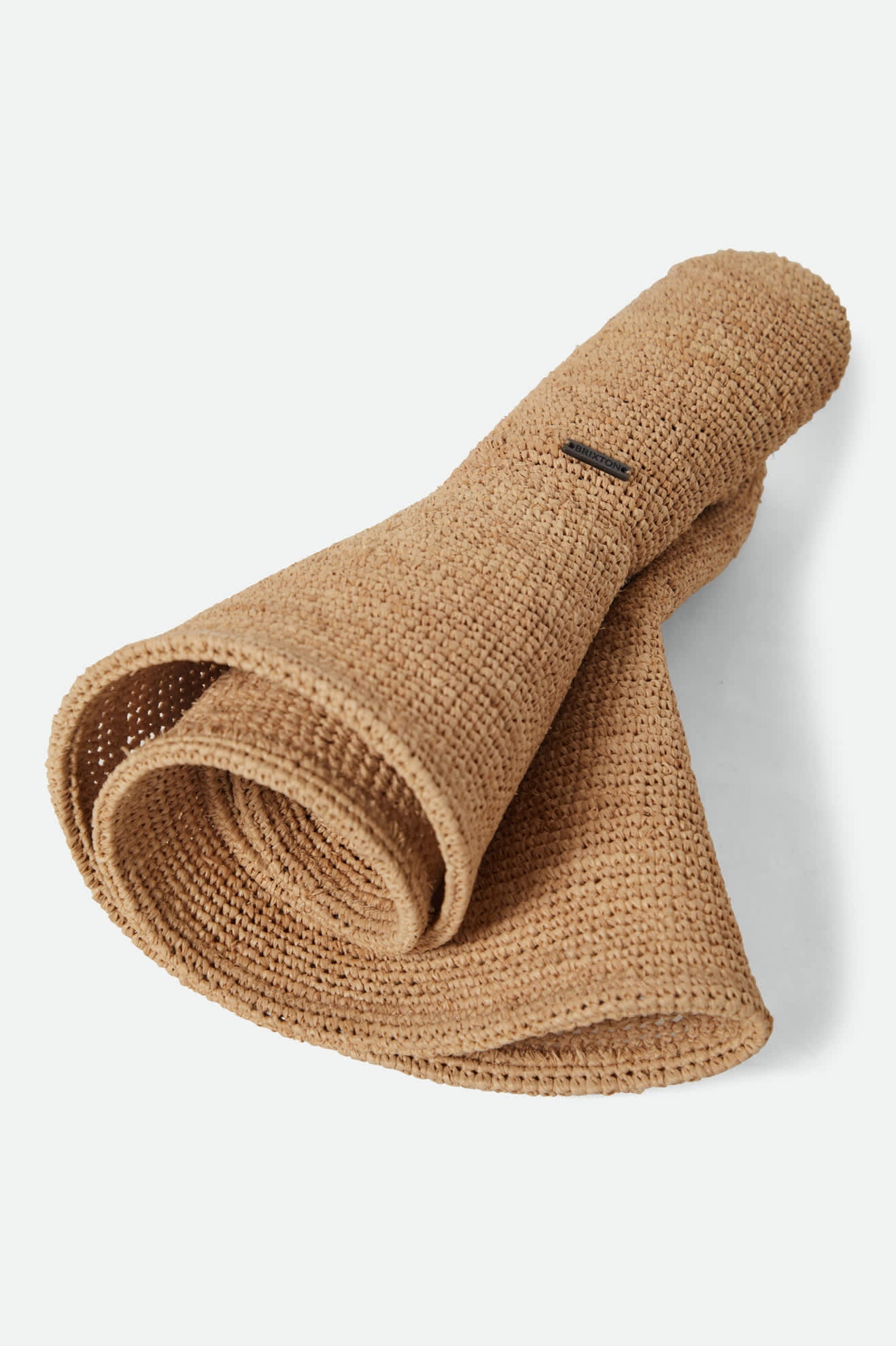 Women's Helena Straw Sun Hat in the color Tan - Additional Laydown image