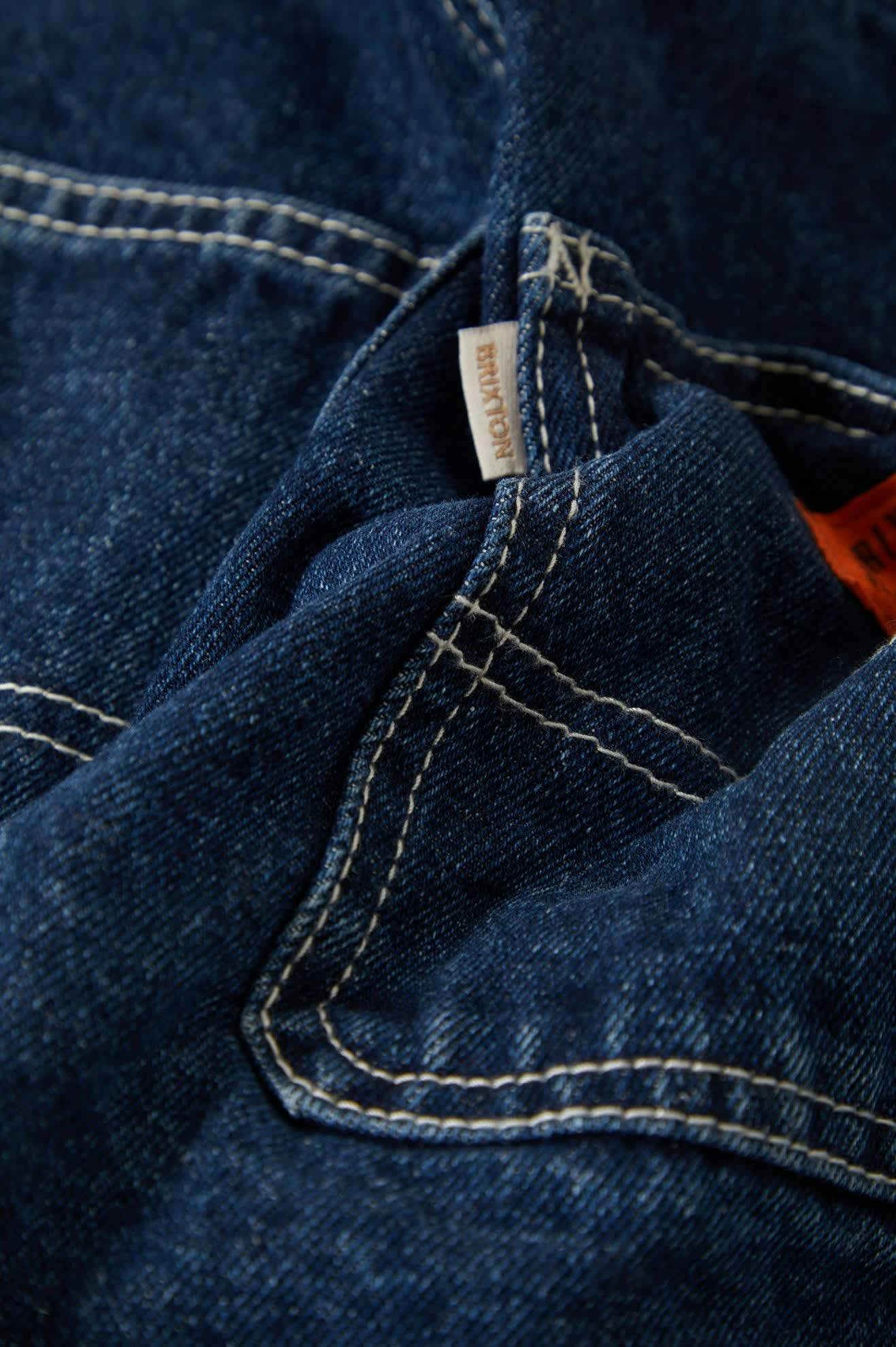 Women's Wrap Skort in the color Rinse Denim - Additional Laydown image