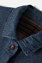 Men's Altered Threads Chore Coat in the color Medium Wash Denim - Additional Laydown image