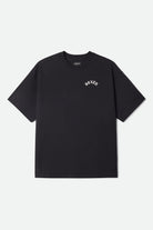 Men's Drive Short Sleeve Oversized T-Shirt in the color Black - Front Product View