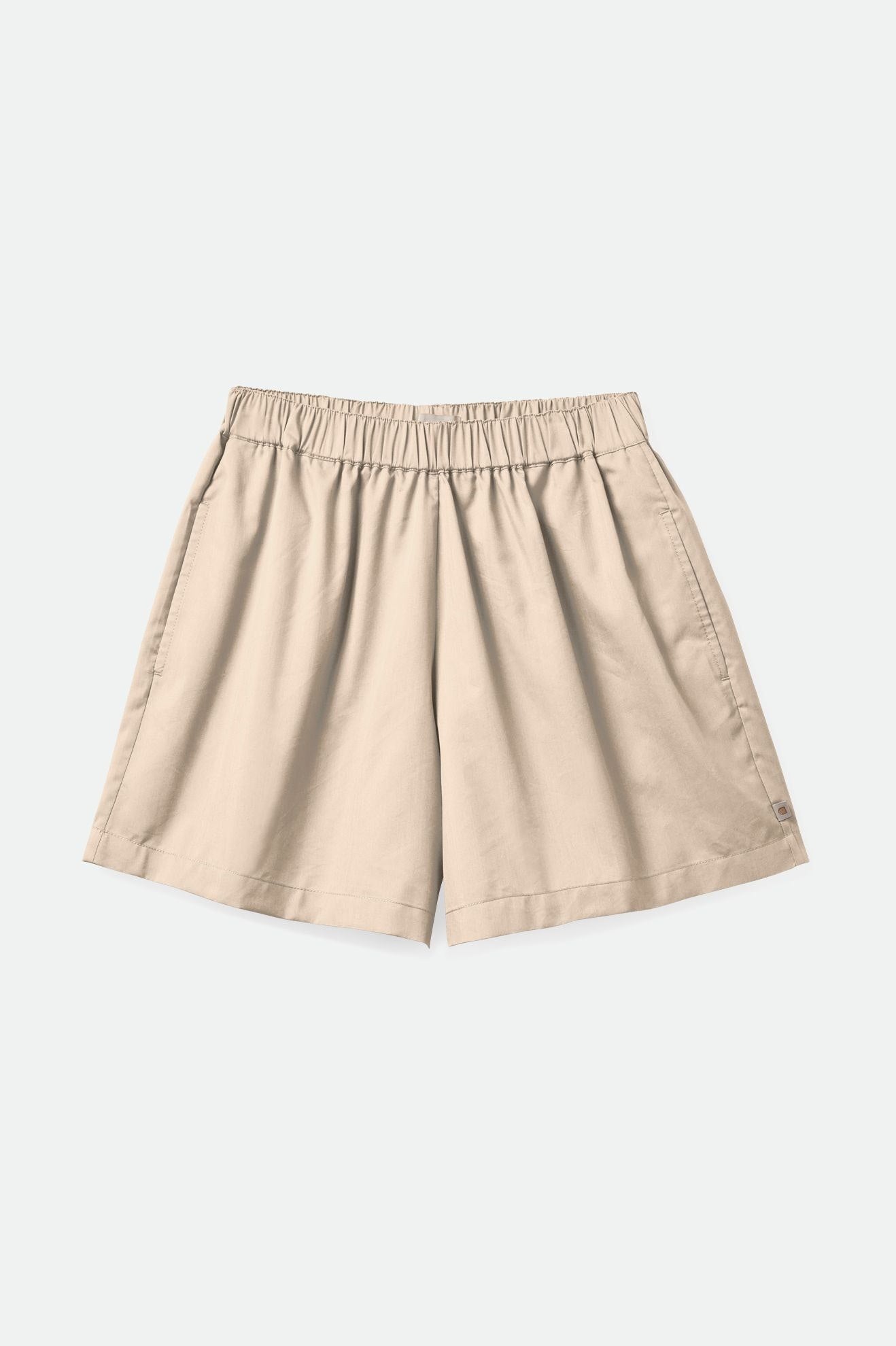 Brixton Women's Polanco Short - White Smoke | Profile