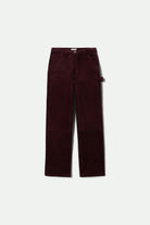 Women's Essex Patched Painter Pant in the color Port - Front Product View