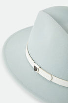 Unisex Messer Fedora in the color Seagrass/Whitecap - Additional Laydown image