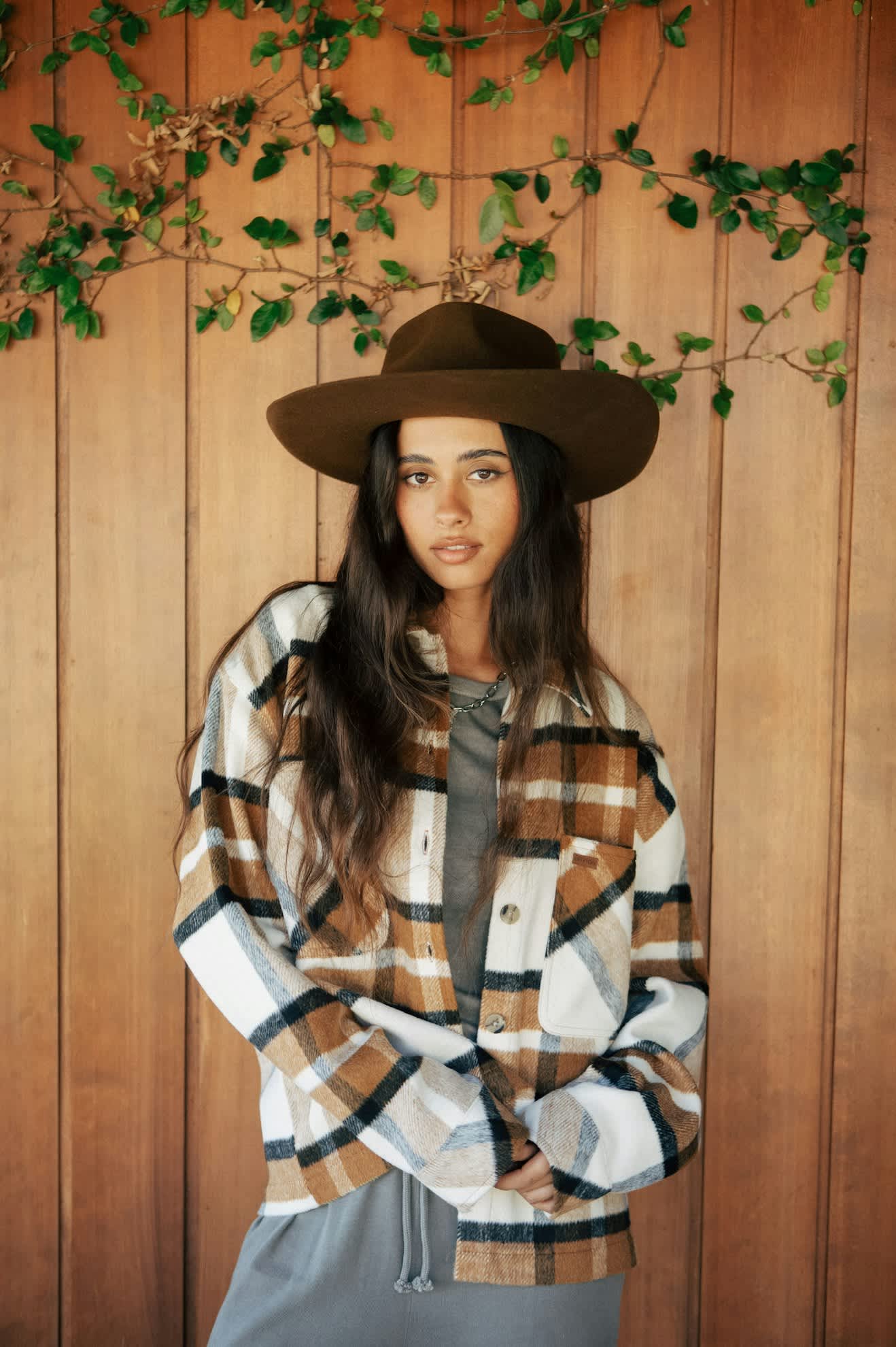 Women's Marlow Rancher Hat in the color Coffee - Men's Lifestyle image