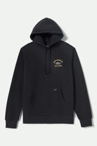 Men's Ford Built Tough Fleece Hoodie in the color Burnt Rubber - Front Product View