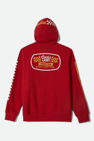 Men's Coors Light Pit Stop Hoodie in the color Coors Red - Additional Laydown image