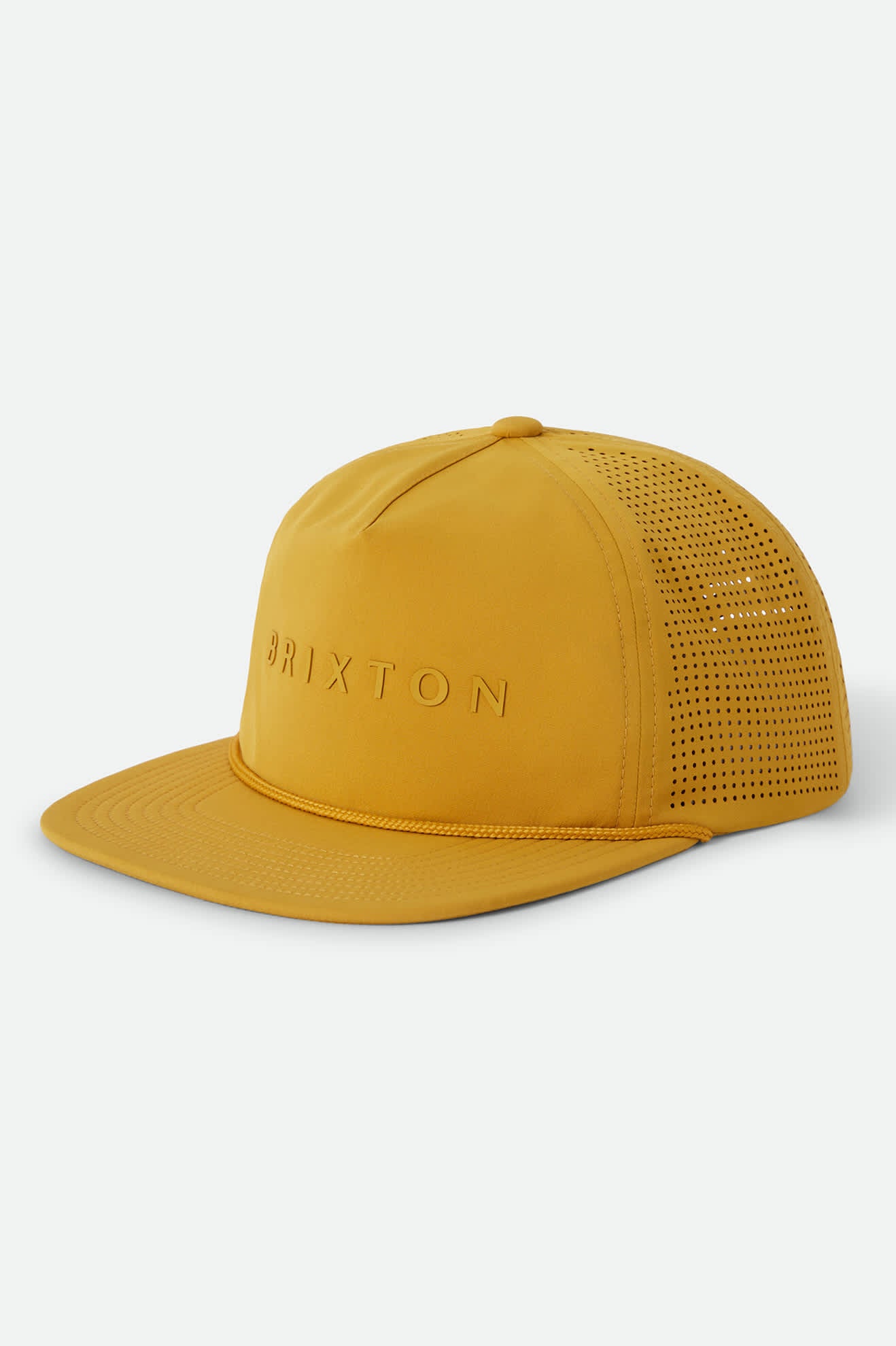 Unisex Alpha Journey Adjustable Hat in the color Dusted Ochre - Front Product View