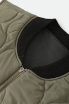 Men's Builders Abraham Reversible Vest in the color Black/Olive Surplus - Additional Laydown image