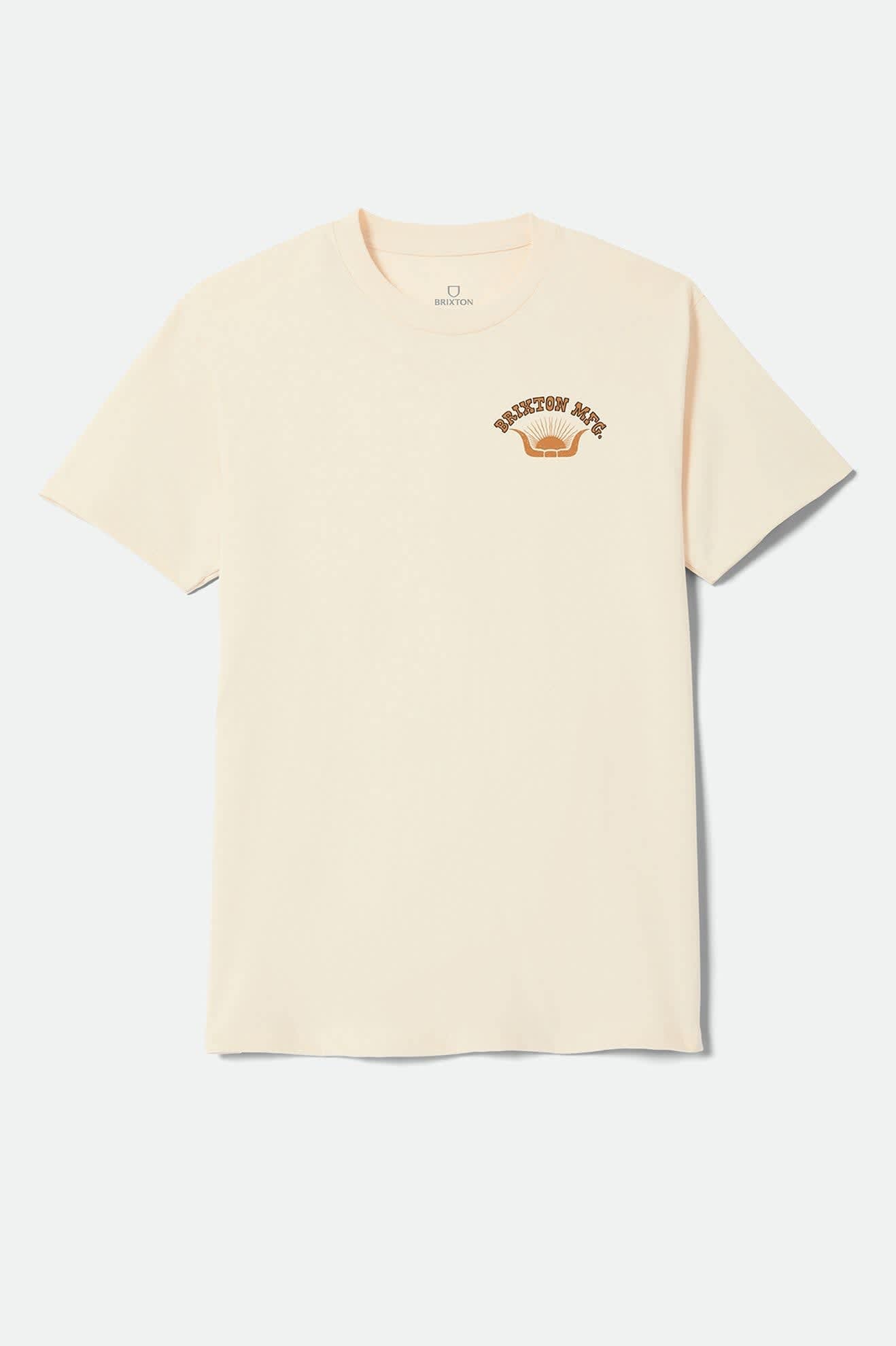 Men's Stirrup Standard T-Shirt in the color Cream - Front Product View