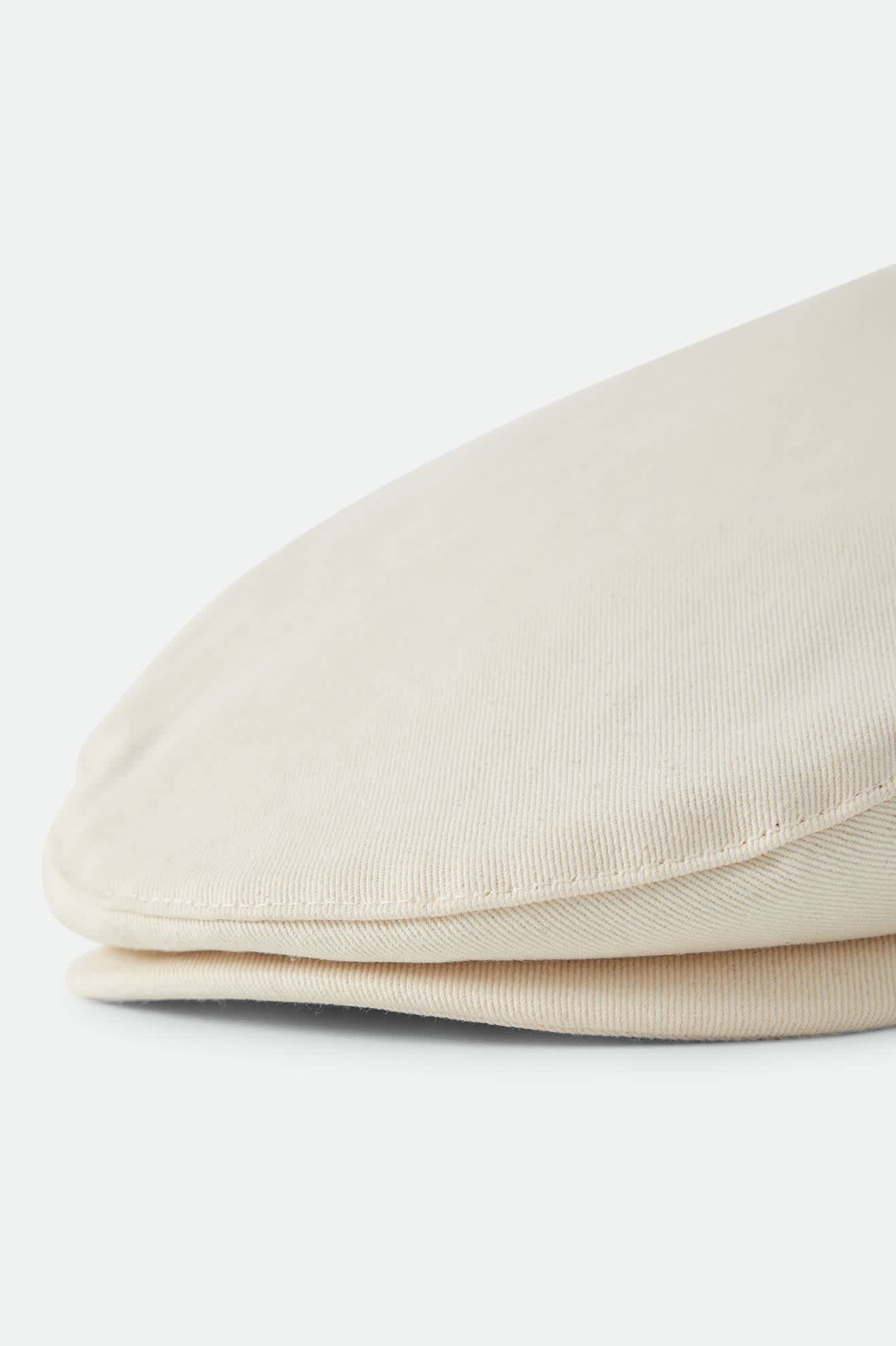Unisex Hooligan Flat Cap in the color Egret White - Additional Laydown image