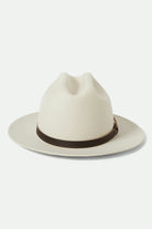 Unisex Hitch Ranch Fedora in the color Off White - Additional Laydown image