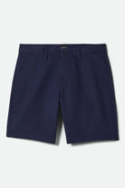 Men's Santo Chino Short in the color Midnight Blue - Front Product View