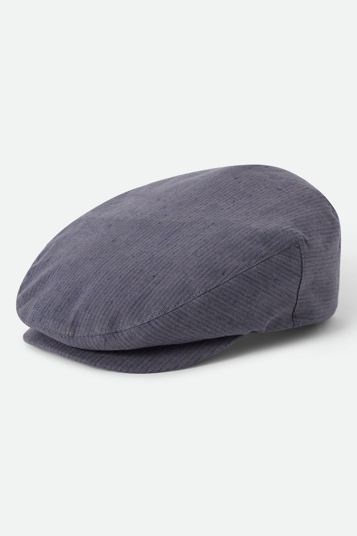 Unisex Hooligan Flat Cap in the color Indigo/Dark Sand - Front Product View