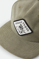 Unisex Horsepower Snapback in the color Olive Surplus - Additional Laydown image