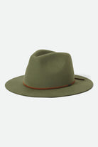 Women's Wesley Fedora in the color Sea Kelp - Front Product View