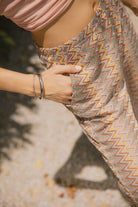 Women's The Cabana Mesh Lounge Pant in the color Multi Color Zigzag - Men's Lifestyle image