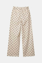 Brixton Women's Victory Full Length Wide Leg Pant - Natural | Profile