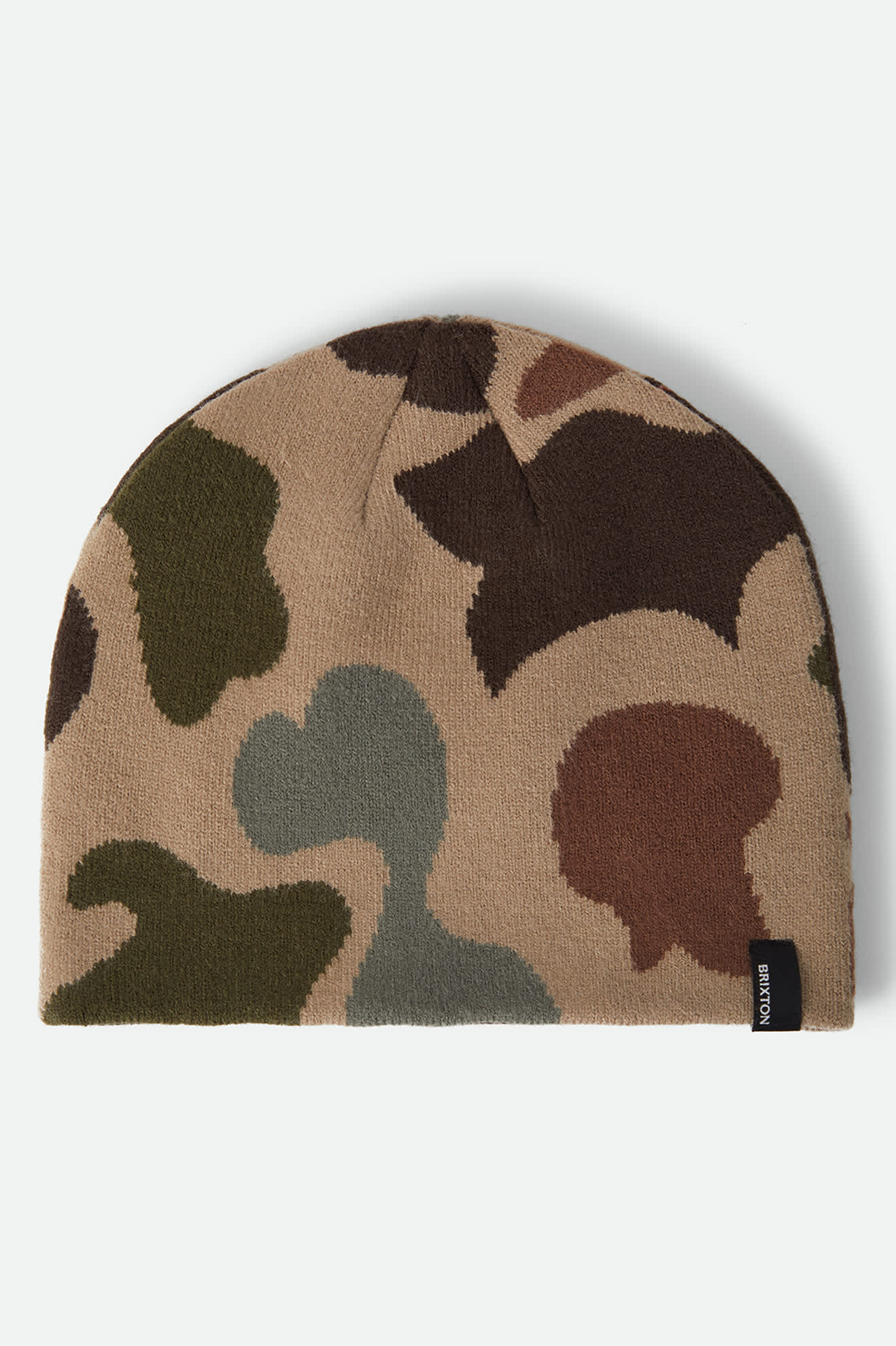 Unisex Skully Beanie in the color Duck Camo - Front Product View