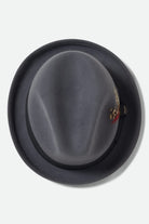 Unisex Gain Fedora in the color Future Grey - Additional Laydown image