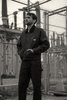 Men's Altered Threads Lined Garage Jacket in the color Medium Wash Denim - Men's Lifestyle image