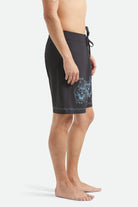 Men's Blitz Boardshort 21" in the color Black Masks - Additional Fit image