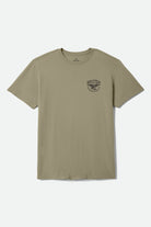Men's Watcher Standard T-Shirt in the color Olive Surplus Worn Wash - Front Product View