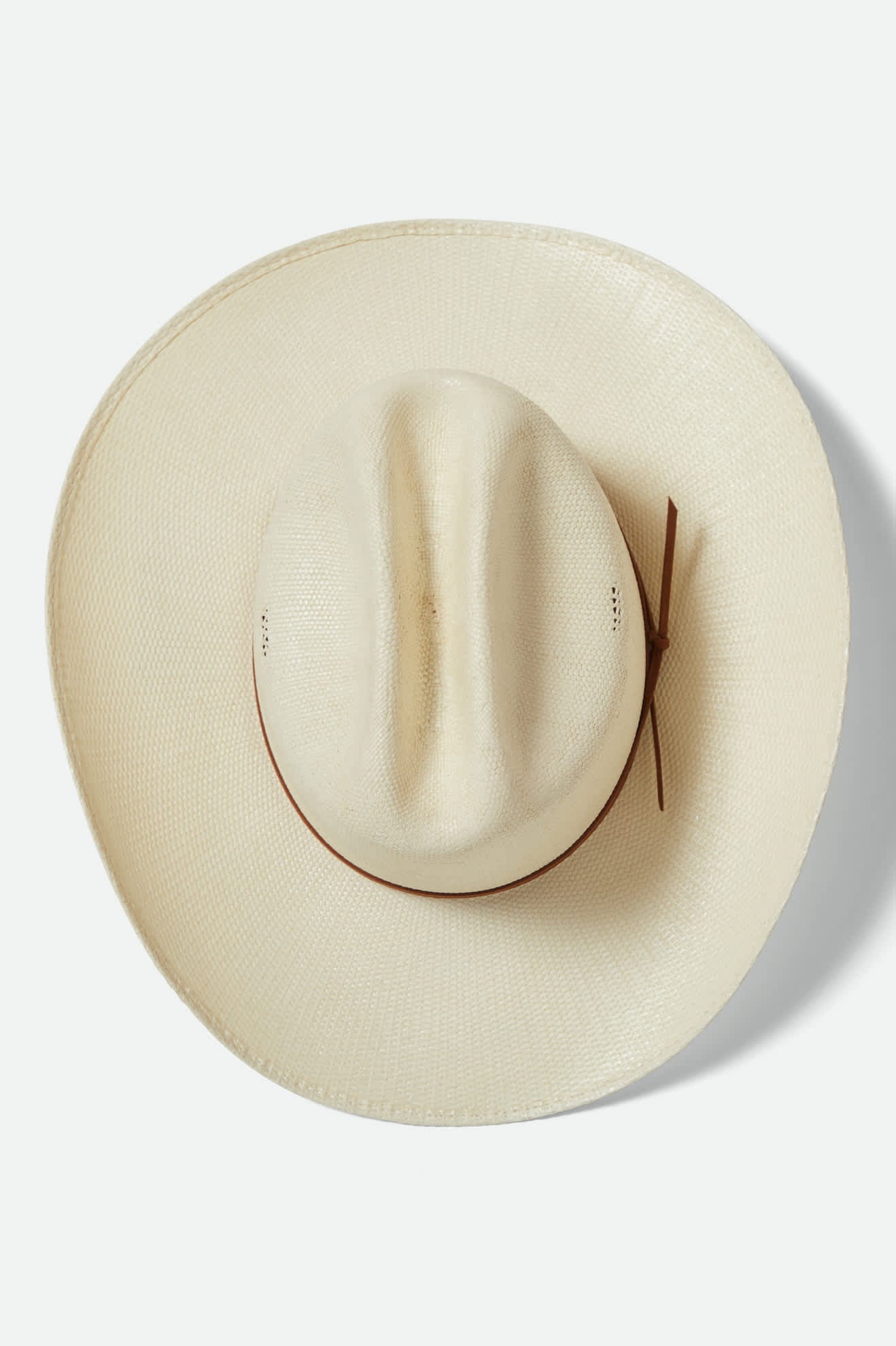 Unisex Laredo Straw Cowboy Hat in the color Bone - Additional Laydown image