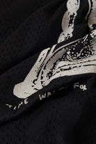 Men's Baggy Mesh Practice Jersey in the color Black/White Chippa - Additional Laydown image