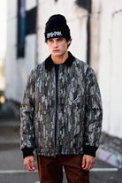 Men's Builders Stretch L/S Overshirt in the color Bark Camo - Men's Lifestyle image