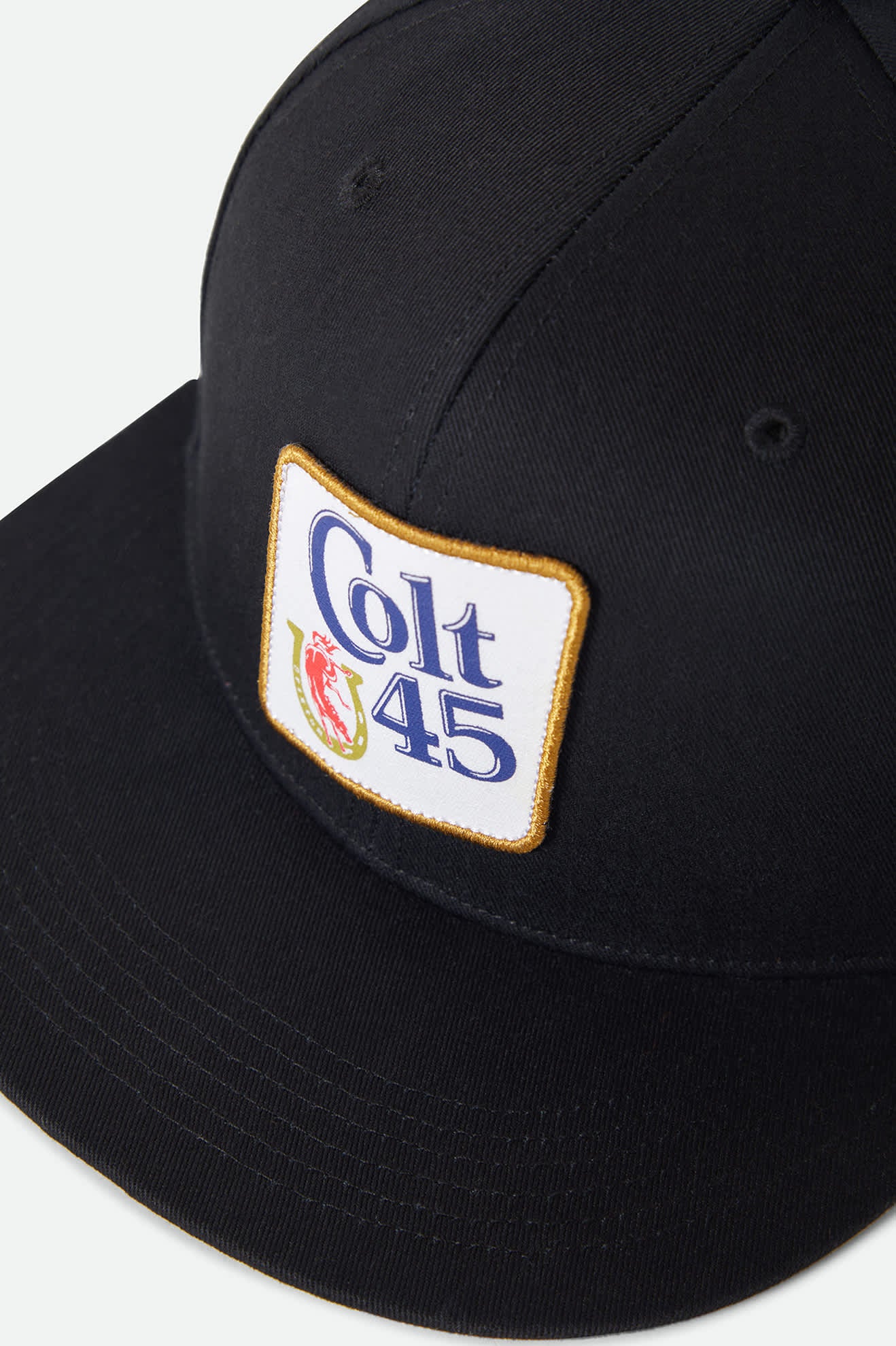 Unisex Colt 45 X Brixton Snapback in the color Black - Additional Laydown image