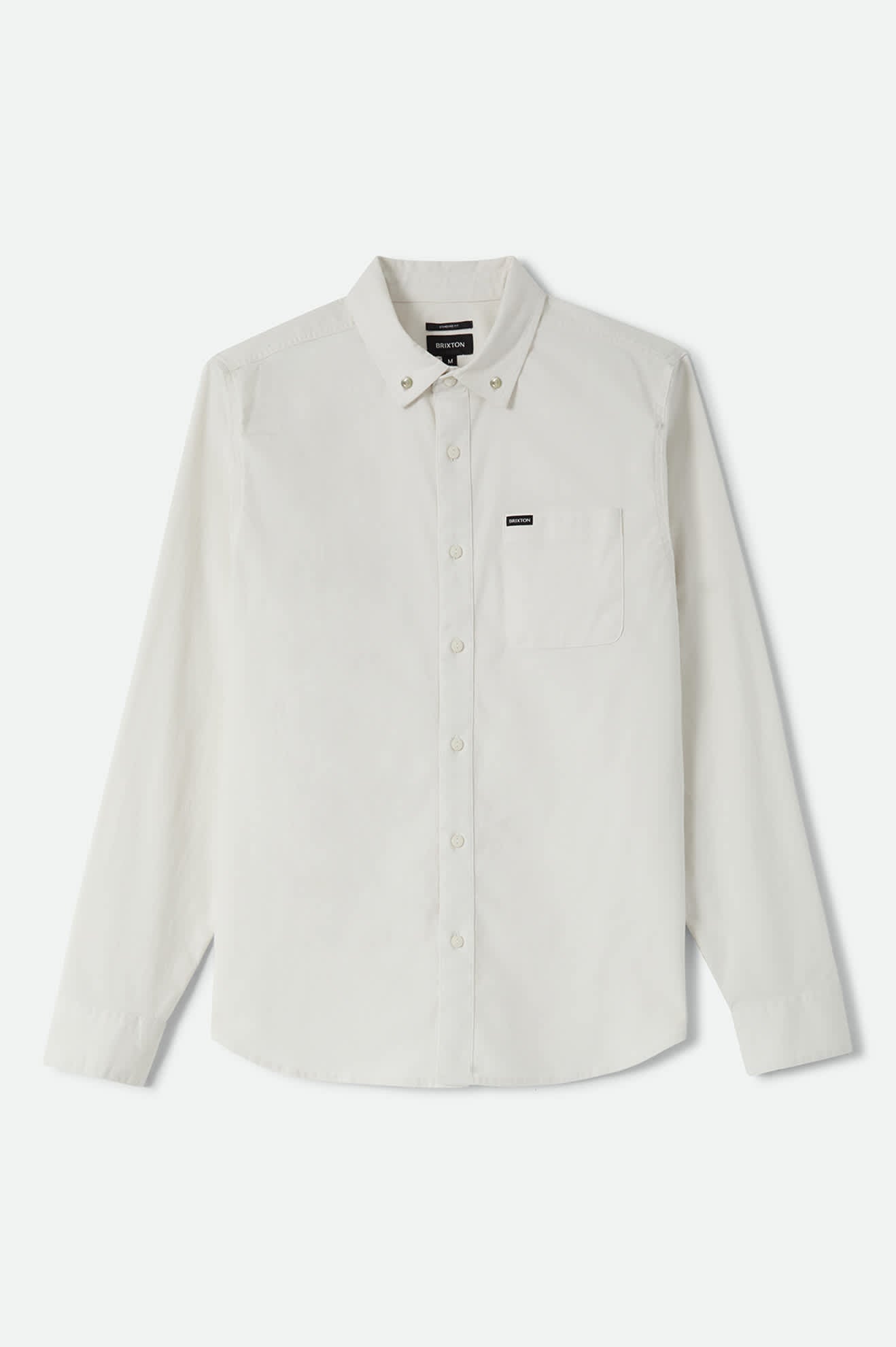 Men's Sanford Shirt in the color Off White - Front Product View